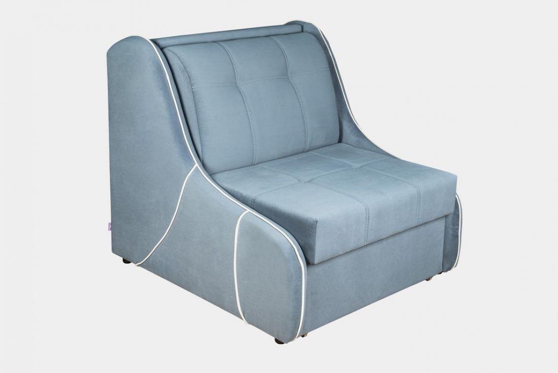 Кресло кровать из натуральной кожи